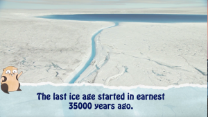 Last ice age started 35000 years ago